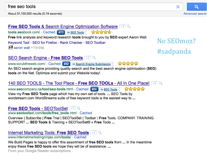 free seo tools query